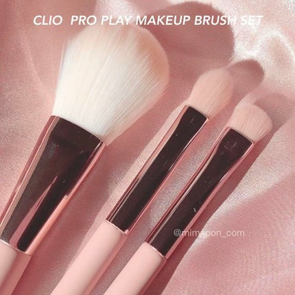 プロ プレイ メイクアップ ブラシ セット/CLIO/メイクブラシを使ったクチコミ(1枚目)