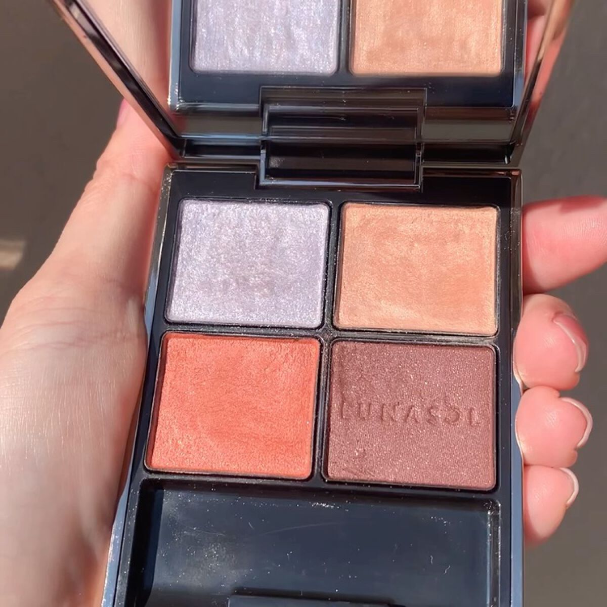 アイカラーレーション/LUNASOL/アイシャドウパレットを使ったクチコミ（2枚目）