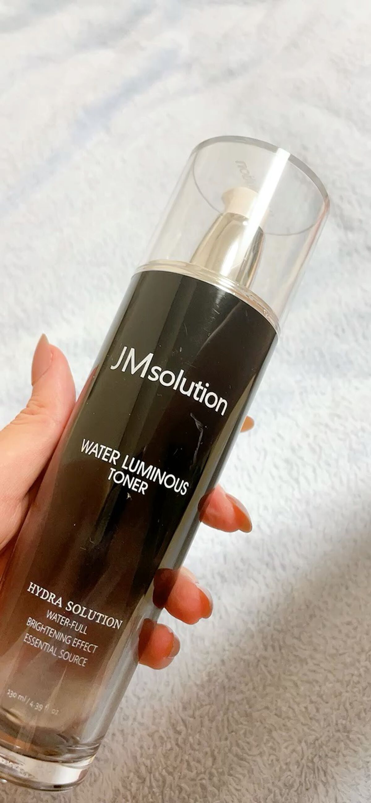 ウォータールミナストナー/JMsolution/化粧水の動画クチコミ1つ目