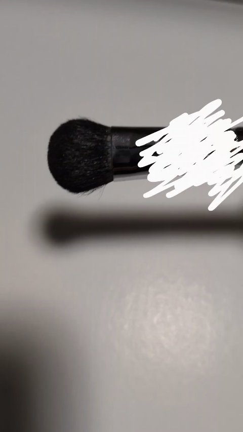 アイシャドウブラシL 熊野筆/WHOMEE/メイクブラシを使ったクチコミ（3枚目）