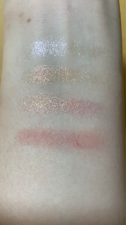 リュクス アイシャドウ クォード グロウ ウィズ ラブ コレクション/BOBBI BROWN/アイシャドウパレットを使ったクチコミ（2枚目）