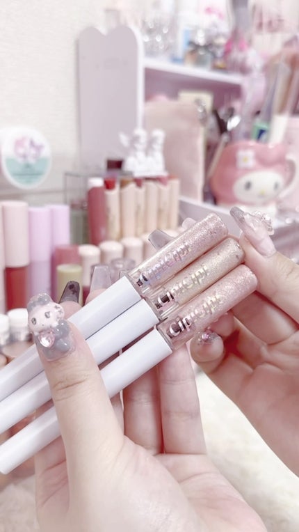 グリッター イルミネーションライナー R/CipiCipi/リキッドアイライナーの人気ショート動画