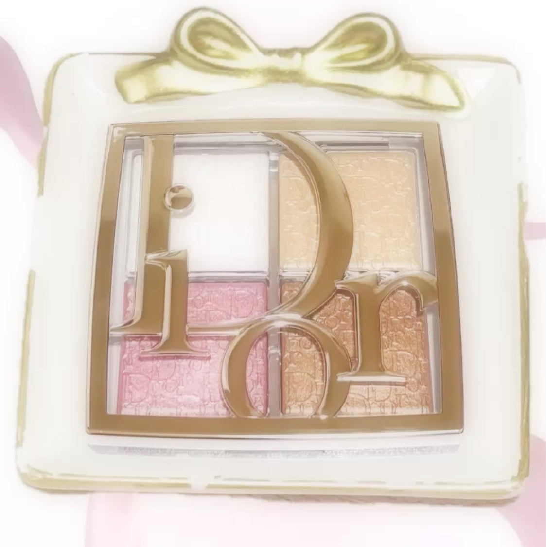 ディオール バックステージ フェイス グロウ パレット/Dior/ハイライトを使ったクチコミ（1枚目）