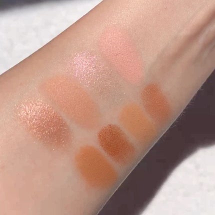 ミドルトーンアイシャドウコレクターパレット/Laka/アイシャドウパレットを使ったクチコミ(3枚目)