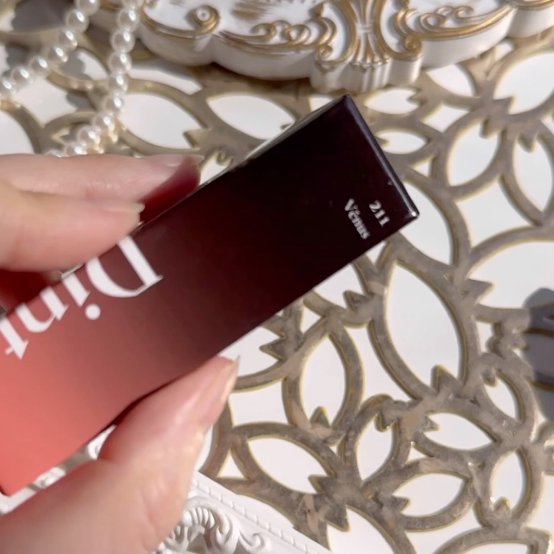 ブラーグロイリップティント/Dinto/リップティントの動画クチコミ5つ目