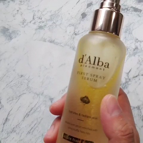 ダルバ ホワイトトリュフファーストスプレーセラム/ダルバ/ミスト状化粧水を使ったクチコミ（3枚目）