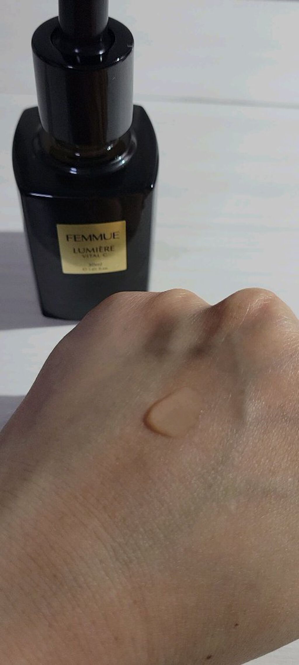 ルミエール ヴァイタルC/FEMMUE/ブースター・導入液を使ったクチコミ（1枚目）