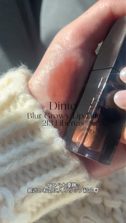 ブラーグロイリップティント/Dinto/リップティントの人気ショート動画