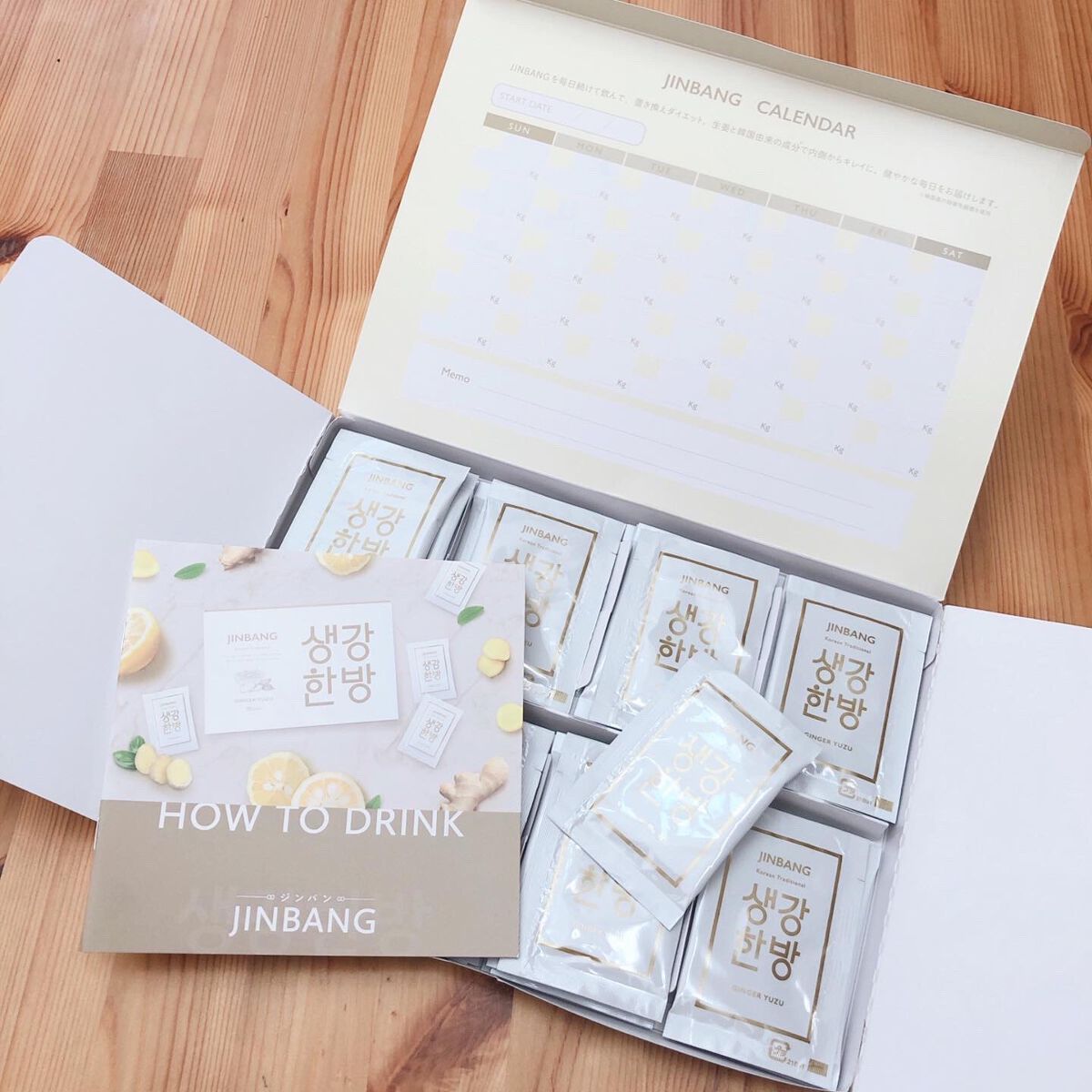 JINBANG GINGER YUZU/JINBANG/美容ドリンクを使ったクチコミ（1枚目）