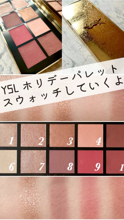 クチュール カラー クラッチ コレクター/YVES SAINT LAURENT BEAUTE/アイシャドウパレットの人気ショート動画