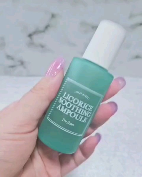 リコリススージングアンプル/I'm from/美容液の動画クチコミ3つ目