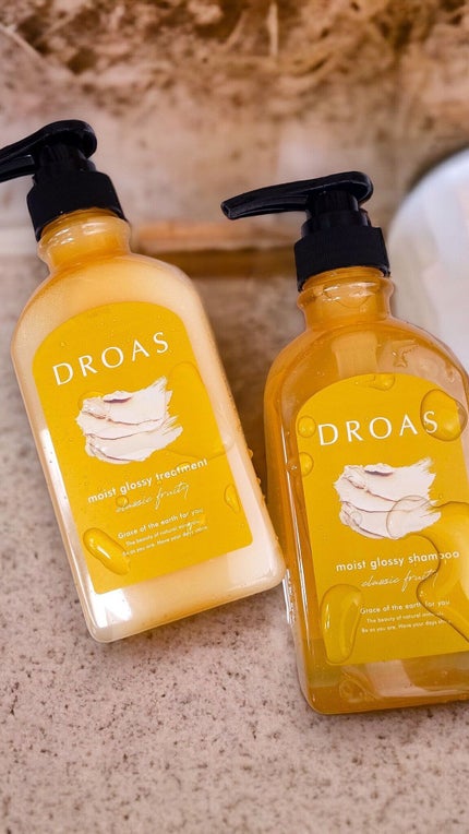 モイストグロッシーシャンプー/トリートメント/DROAS/市販シャンプーの人気ショート動画