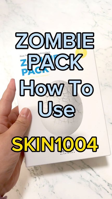 ゾンビビューティー ゾンビパック/SKIN1004のショート動画を ゾンビビューティー ゾンビパック/SKIN1004のショート動画を