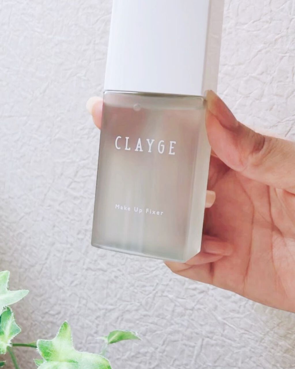 メイクアップフィクサー/CLAYGE/フィックスミストを使ったクチコミ（2枚目）