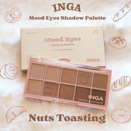 ムードアイズシャドウパレット/INGA/アイシャドウパレットの人気ショート動画