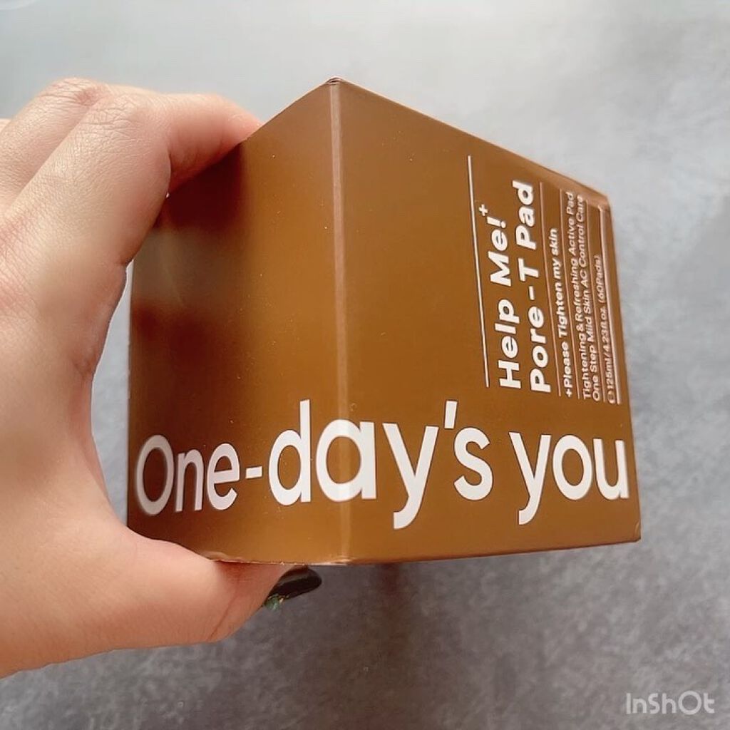 ヘルプミー! ポア-Tパッド/One-day's you/トナーパッドを使ったクチコミ（2枚目）