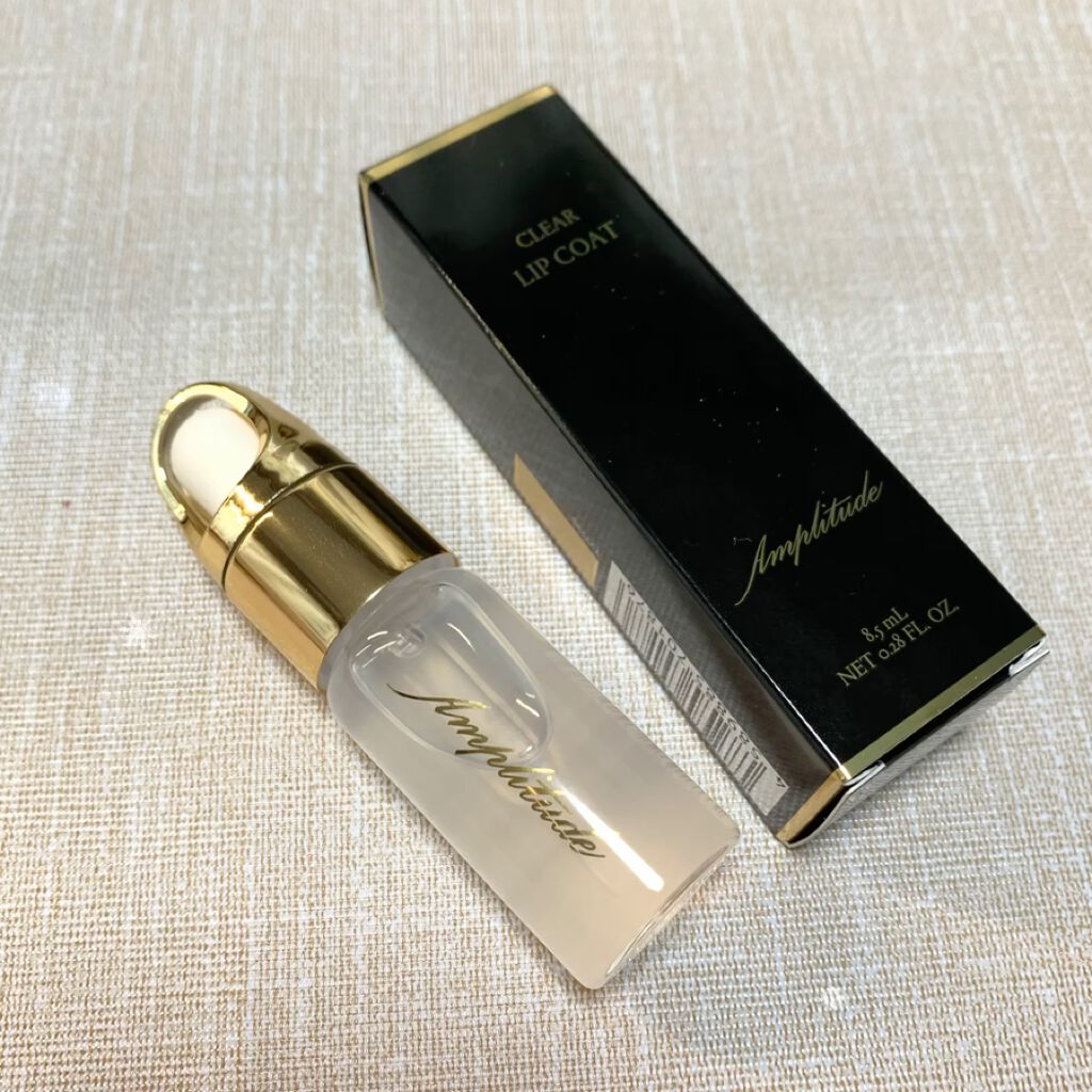 クリア リップコート/Amplitude/リップオイルを使ったクチコミ（1枚目）
