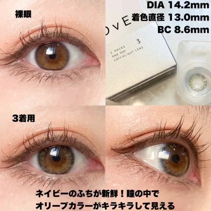 OvE(オヴィ) 1day/OvE/ワンデー(1DAY)カラコンの人気ショート動画