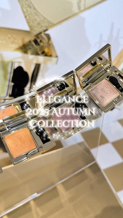 エレガンス プレジール アイズ/Elégance/単色アイシャドウの人気ショート動画