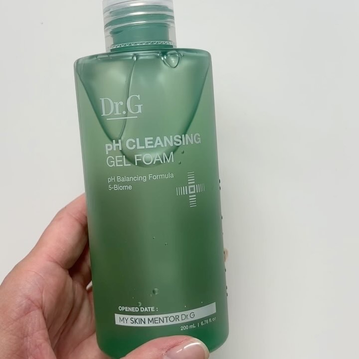 弱酸性クレンジングジェルフォーム/Dr.G/その他洗顔料を使ったクチコミ（3枚目）