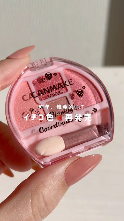 プランぷくコーデアイズ/キャンメイク/パウダーアイシャドウの人気ショート動画