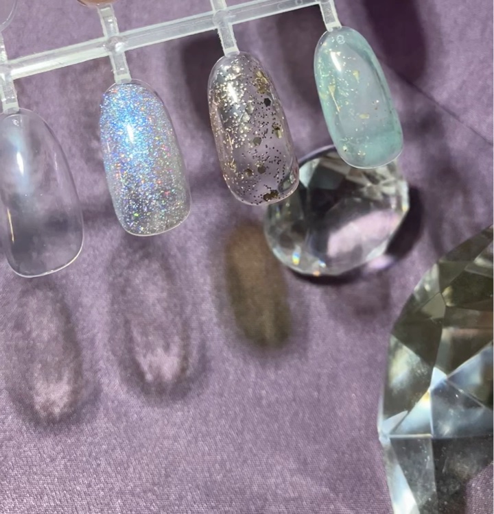 ジェルネイル（ライト対応）/セリア/ジェルネイルを使ったクチコミ（3枚目）