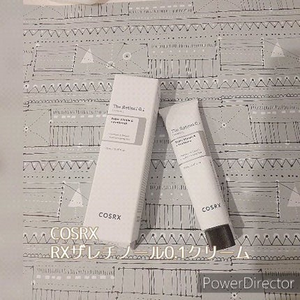 RXザ・レチノール0.1クリーム/COSRX/フェイスクリームを使ったクチコミ(4枚目)