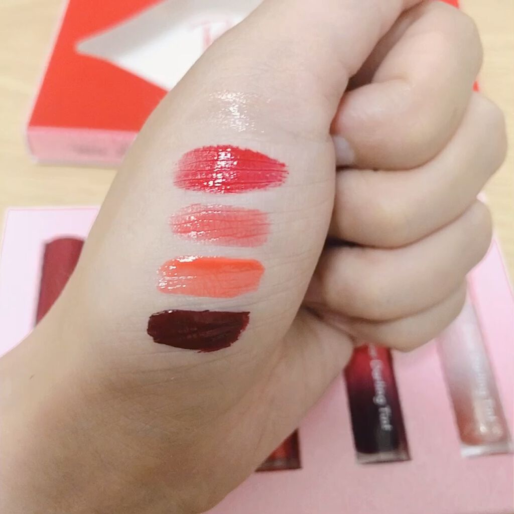 ミニリップキット ベストラブ/ETUDE/口紅を使ったクチコミ（3枚目）