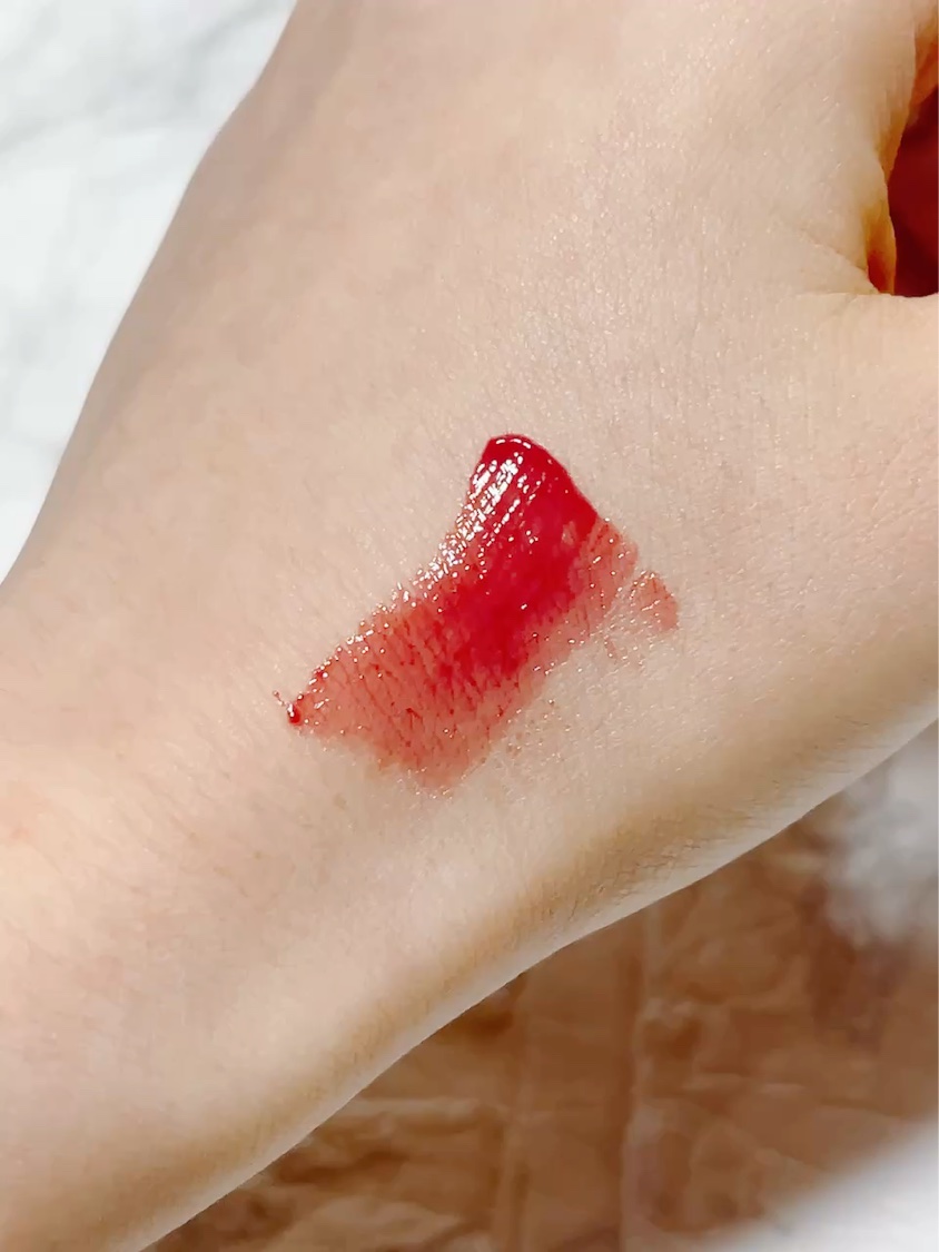 ロウグロウジェルティント/hince/リップティントを使ったクチコミ（2枚目）