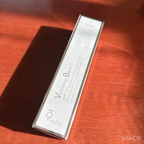 バニシングバーム プレミアム トーンアップ SPF21/9Wishes/化粧下地の動画クチコミ3つ目