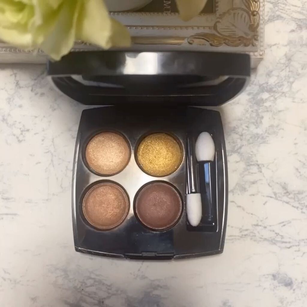 レ キャトル オンブル/CHANEL/アイシャドウパレットを使ったクチコミ（1枚目）