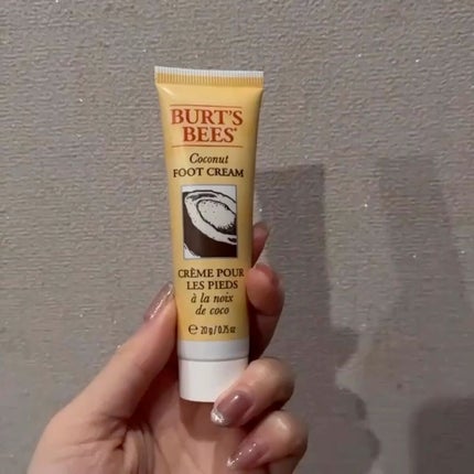 ココナッツフットクリーム/BURT'S BEES/レッグ・フットケアを使ったクチコミ(1枚目)