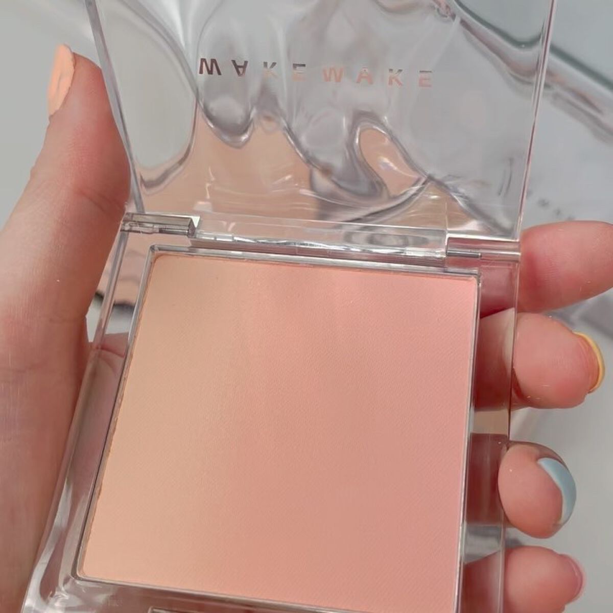 ミックスブラーリングボリュームブラッシャー/wakemake/パウダーチークの動画クチコミ2つ目