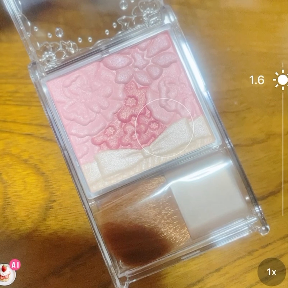 グロウフルールチークス/キャンメイク/パウダーチークを使ったクチコミ（3枚目）