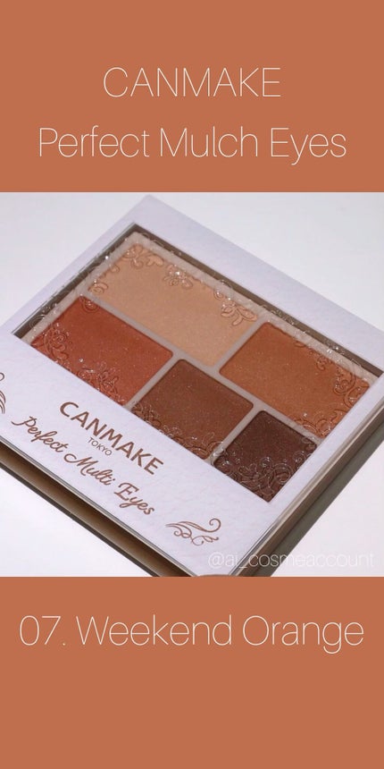 パーフェクトマルチアイズ/キャンメイク/アイシャドウパレットの人気ショート動画