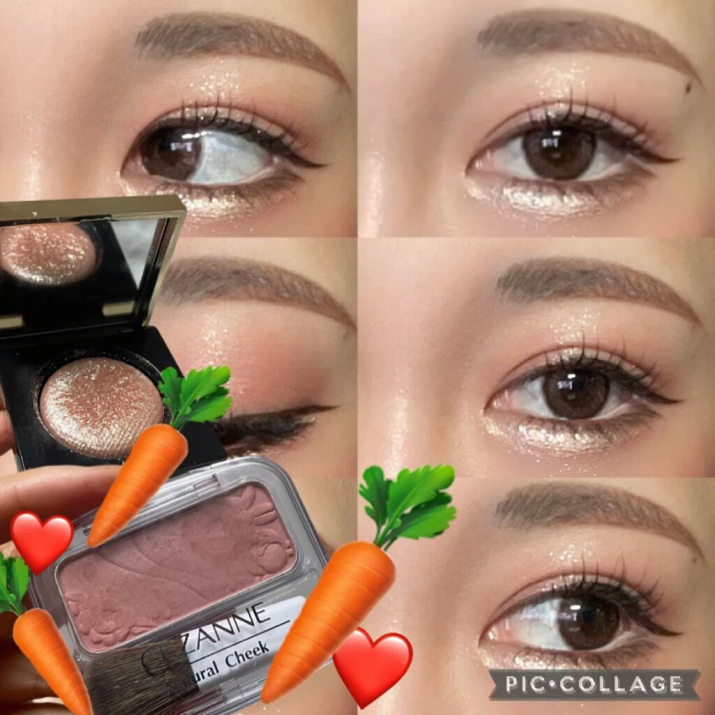 ナチュラル チークN/CEZANNE/パウダーチークを使ったクチコミ（1枚目）