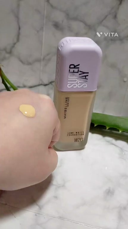 SPステイ ルミマット リキッド ファンデーション/MAYBELLINE NEW YORK/リキッドファンデーションの人気ショート動画