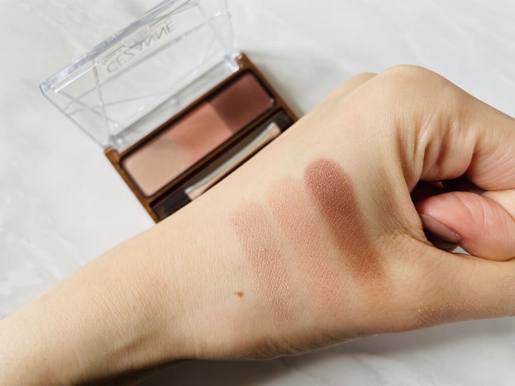 ノーズ＆アイブロウパウダー/CEZANNE/パウダーアイブロウを使ったクチコミ（1枚目）