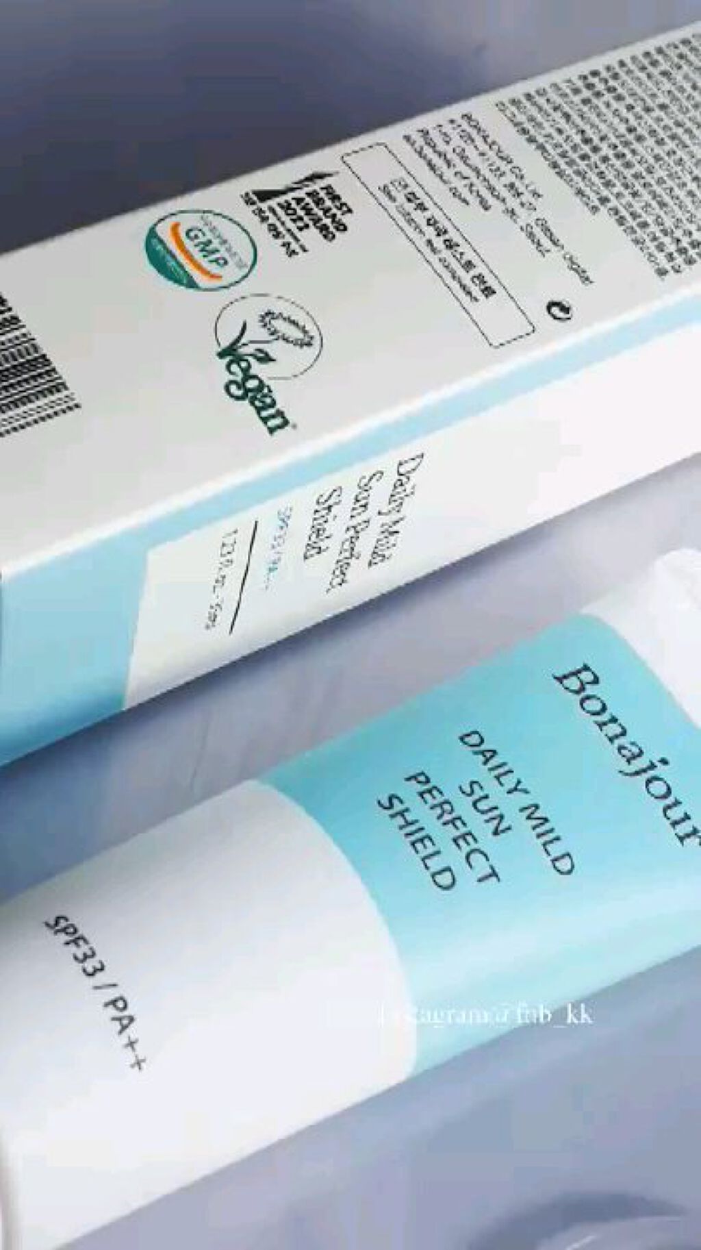 デイリーマイルドサンクリーム/Bonajour/日焼け止めクリームの動画クチコミ3つ目