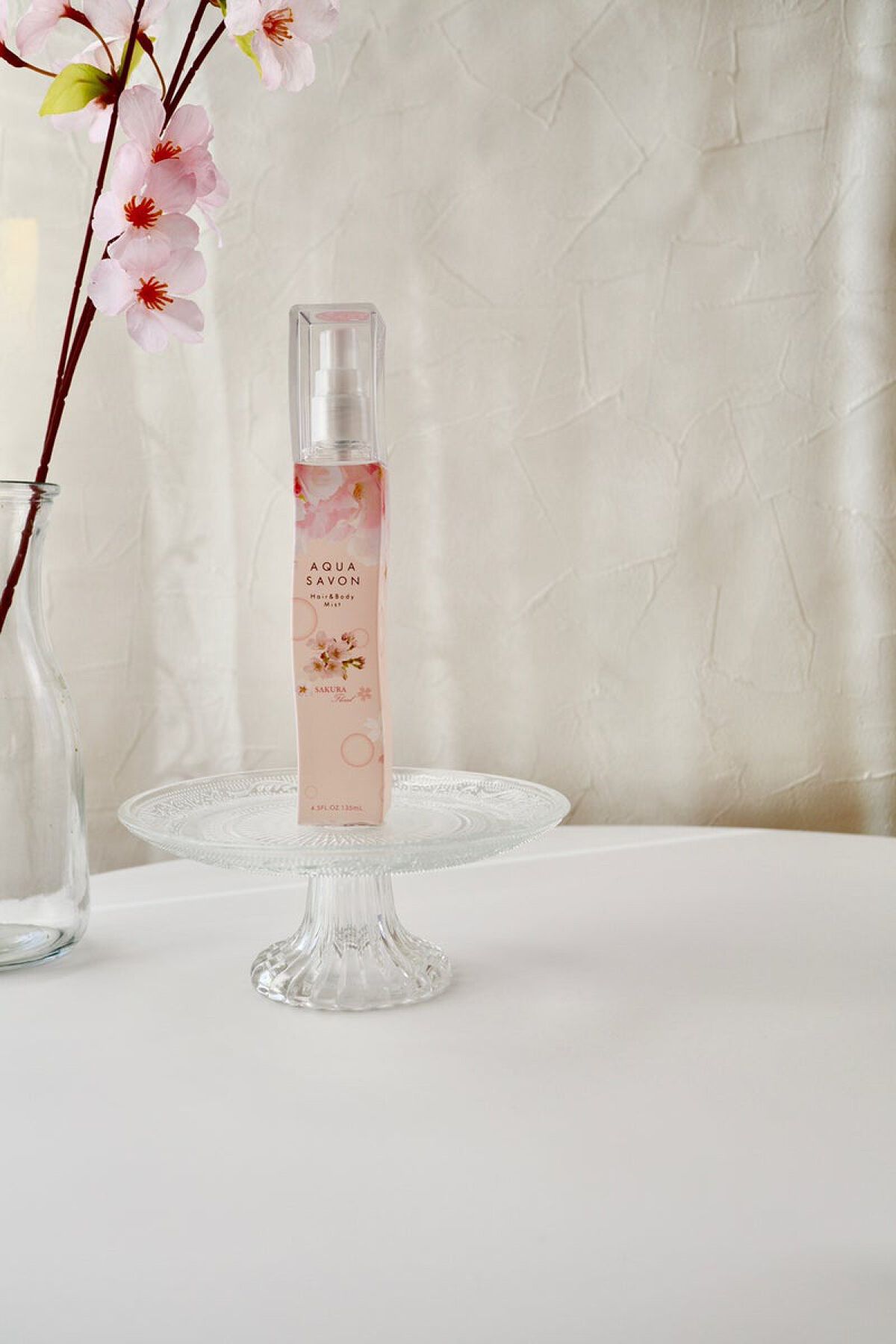 アクア　シャボン　ヘアー&ボディミスト　サクラフローラルの香り/アクアシャボン/ヘアミストを使ったクチコミ（1枚目）