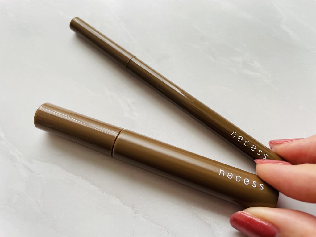 necess まゆ美容液ティント/コジット/眉ティントを使ったクチコミ（1枚目）