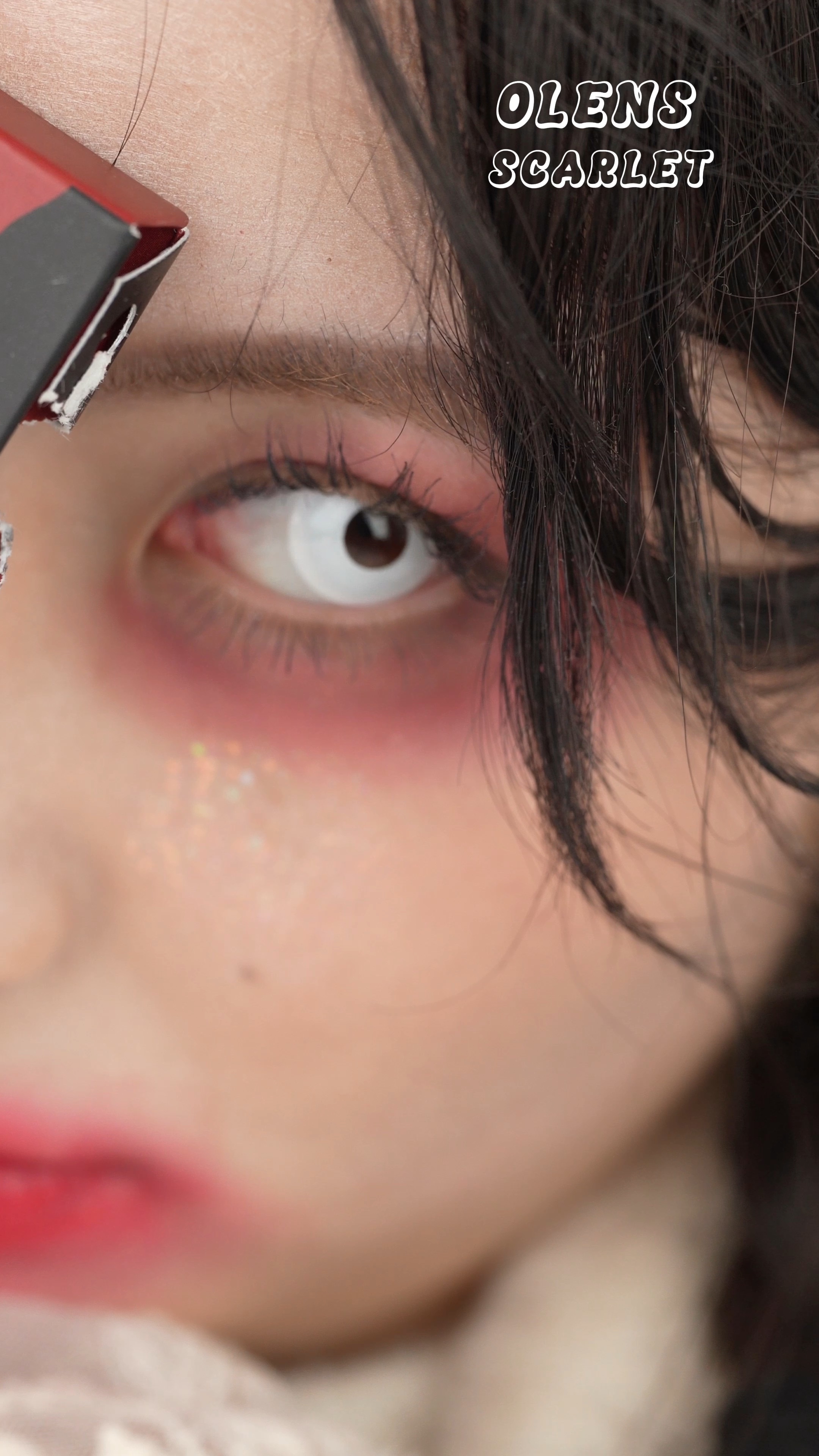 Scarlet Collection One Day/OLENS/ワンデー（１DAY）カラコンの動画クチコミ1つ目