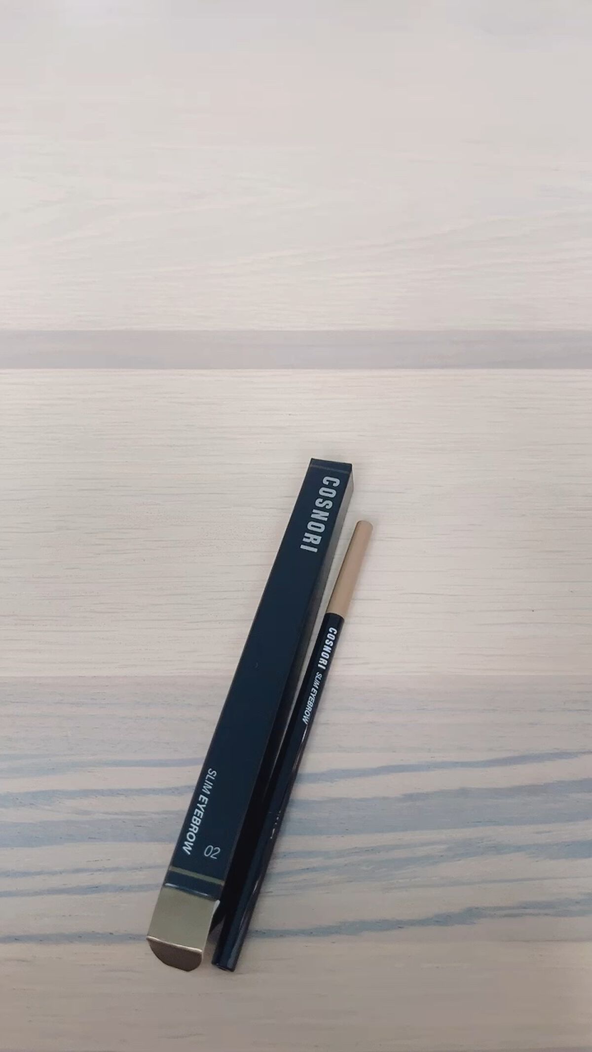 スリムアイブロウペンシル/COSNORI/アイブロウペンシルの動画クチコミ1つ目