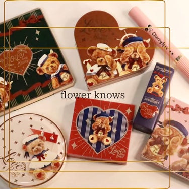 Love Bear 9色 アイシャドウパレット キャラメル抹茶/FlowerKnows/アイシャドウパレットを使ったクチコミ（1枚目）