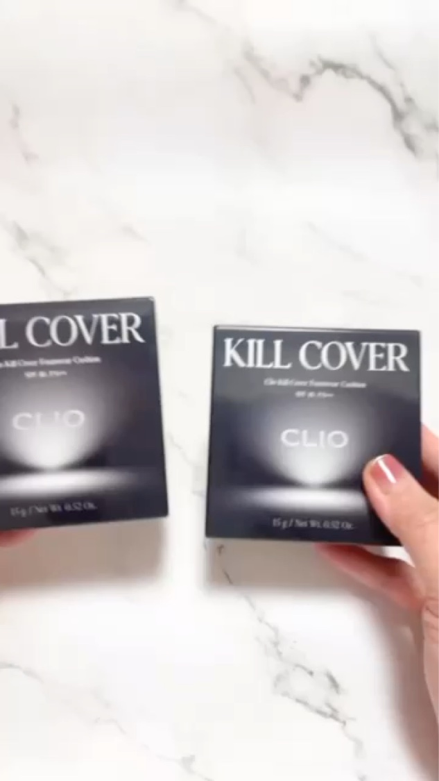 キル カバー ファンウェア クッション/CLIO/クッションファンデーションを使ったクチコミ（1枚目）