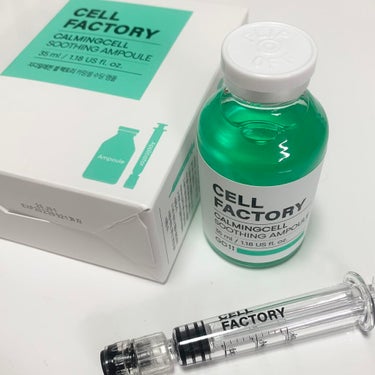 calmingcell soothing ampoule/cellfactory/美容液の動画クチコミ2つ目