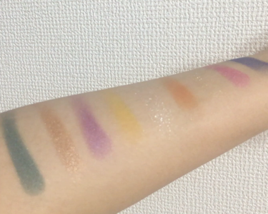 UR GLAM　BLOOMING EYE COLOR PALETTE/U R GLAM/アイシャドウパレットを使ったクチコミ（2枚目）