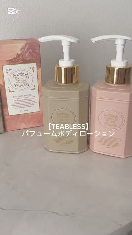 ティーブレスパフュームボディローション ピュアムスクローズティー/TEABLESS/ボディローションの人気ショート動画