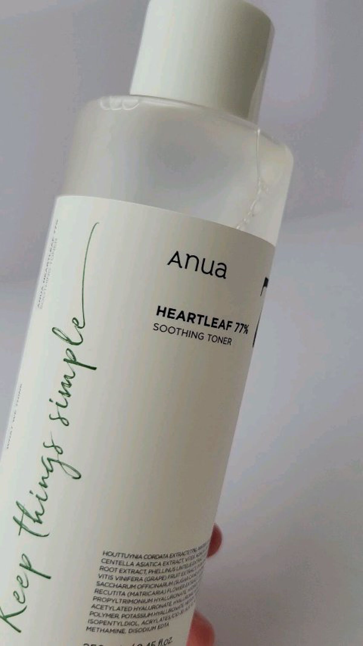 ドクダミ 77 スージングトナー/Anua/化粧水を使ったクチコミ（2枚目）