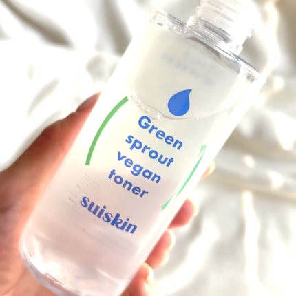 Green sprout vegan toner/suiskin/化粧水を使ったクチコミ(2枚目)